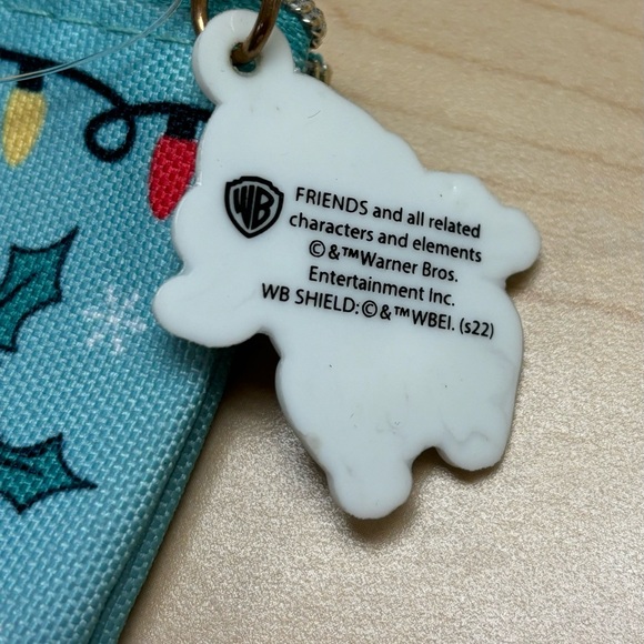 NEW Friends Television Series Christmas Themed Canvas Case With Zipper. - Picture 6 of 9